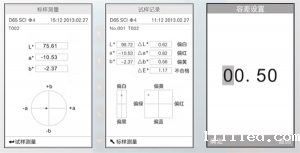 色差仪△E值的含义和判定标准