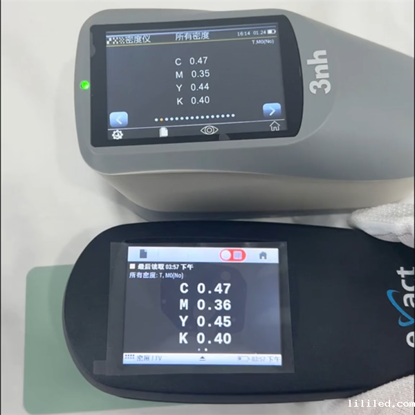 ac米兰app苹果国产密度仪和爱色丽进口密度仪的测量数据对比